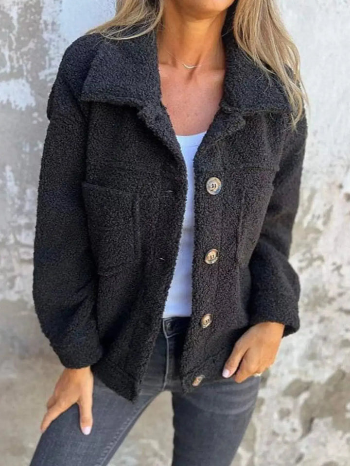 Cozy Trails Sherpa Shacket | S–5XL, Including Plus Size