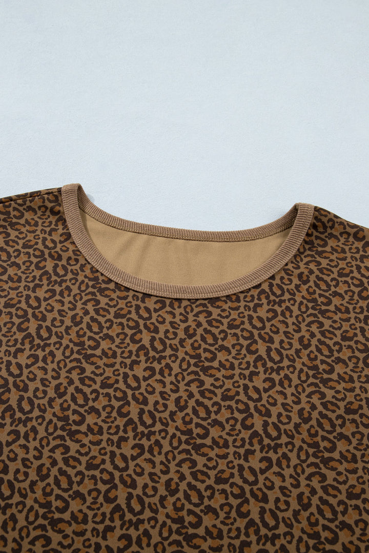 Plus Size Leopard Tee