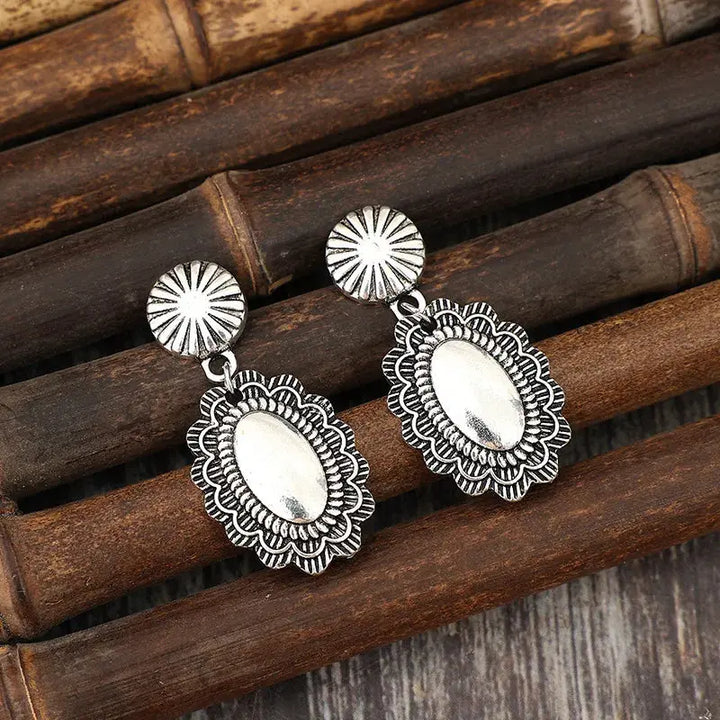Vintage Western Dangle Earrings