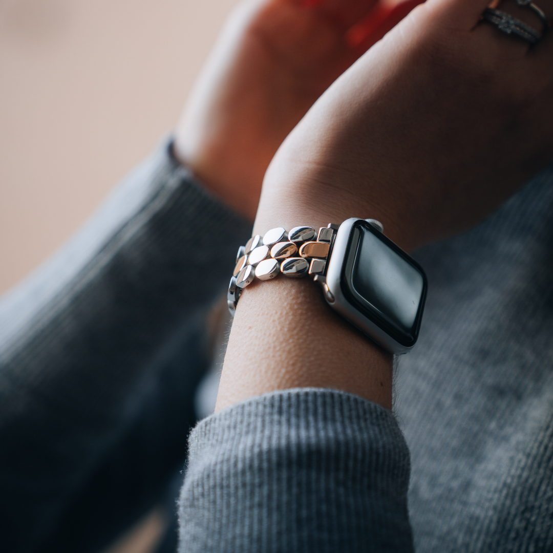 Atlanta Honeycomb Stainless Steel Apple Watch Band