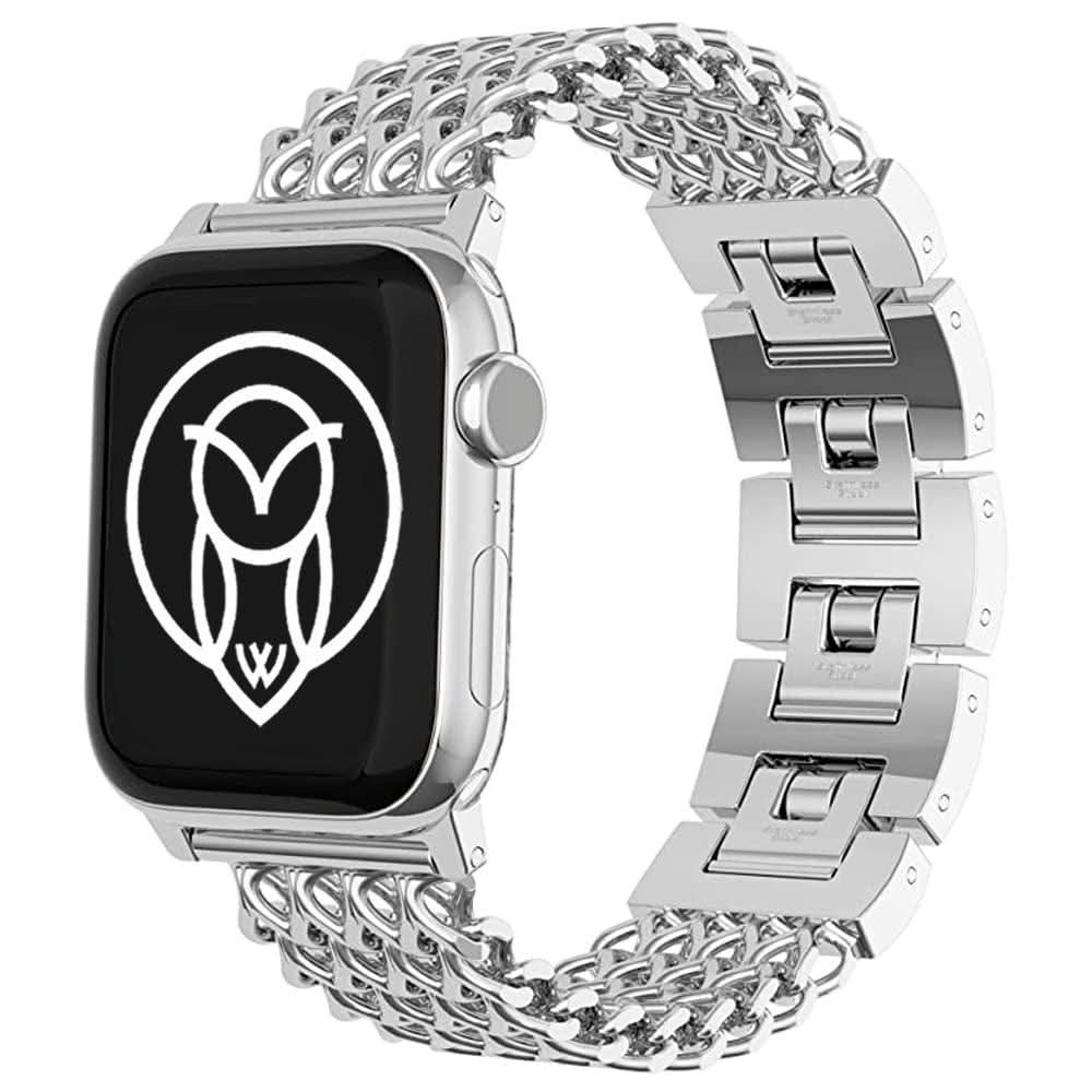 Nova Stainless Steel Apple Watch Band with Jewelry Clasp