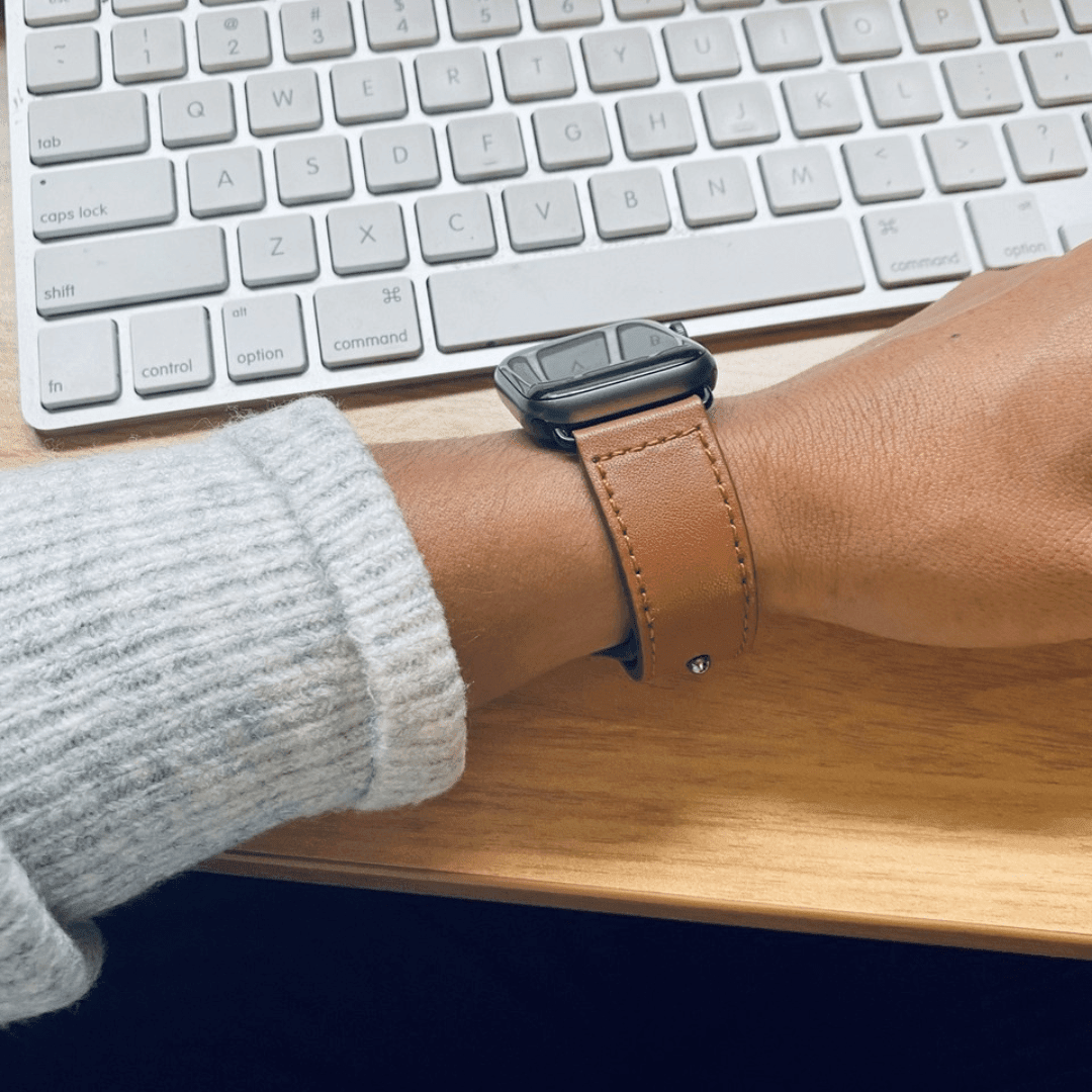 Swift Genuine Leather Apple Watch Band
