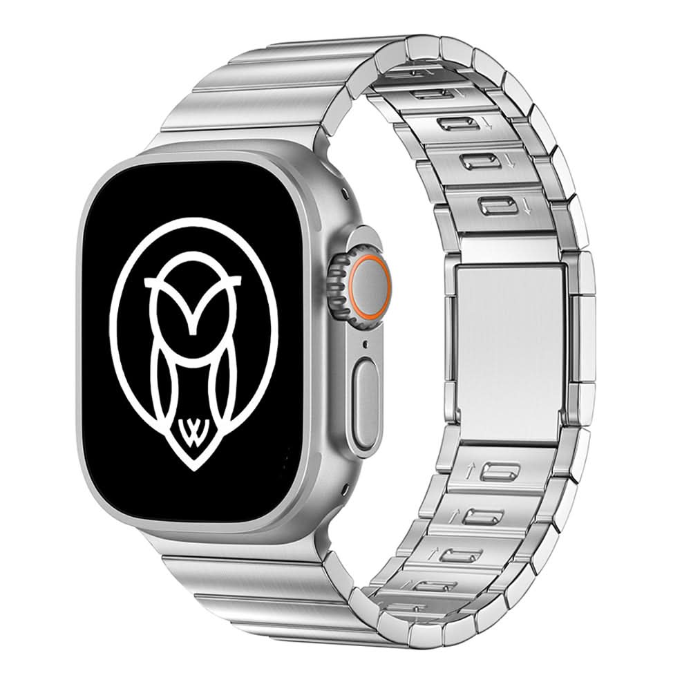 Elowen Brushed Stainless Steel Apple Watch Band
