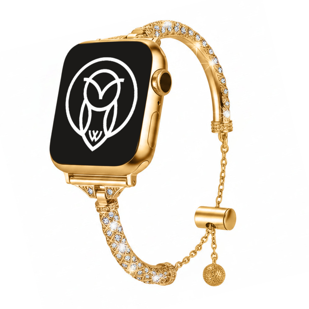 Nero Rhinestone Cuff Band for Apple Watch