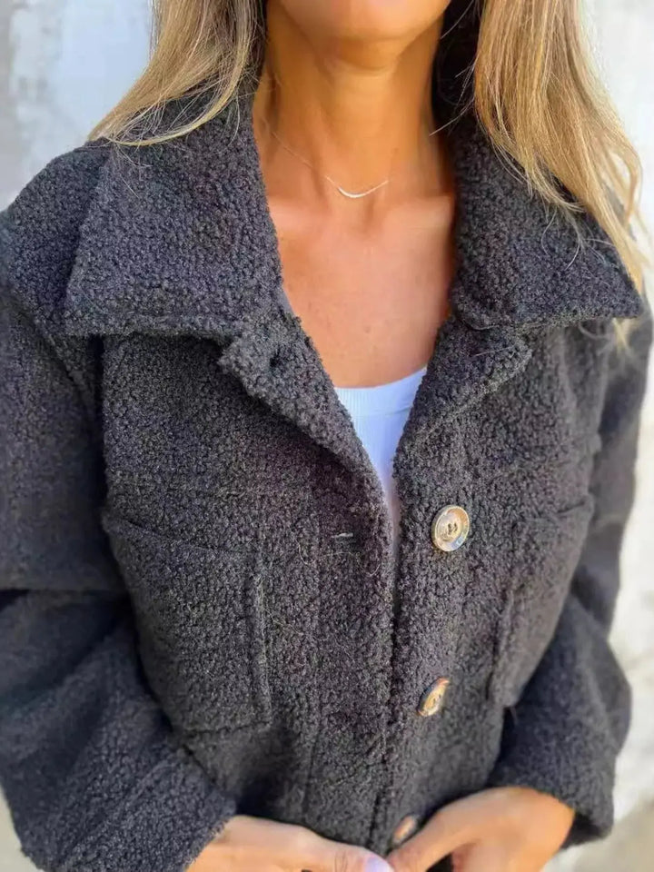 Cozy Trails Sherpa Shacket | S–5XL, Including Plus Size