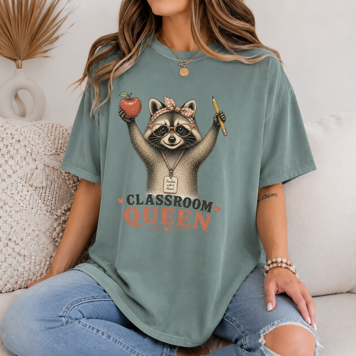 Classroom Queen Teacher Shirt - 5 Colors