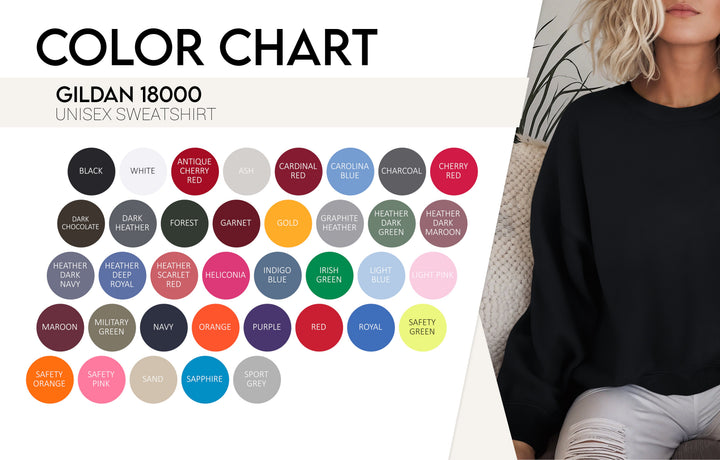 Cozy Season Patchwork Crewneck Sweatshirt | 3 Colors | S–5XL