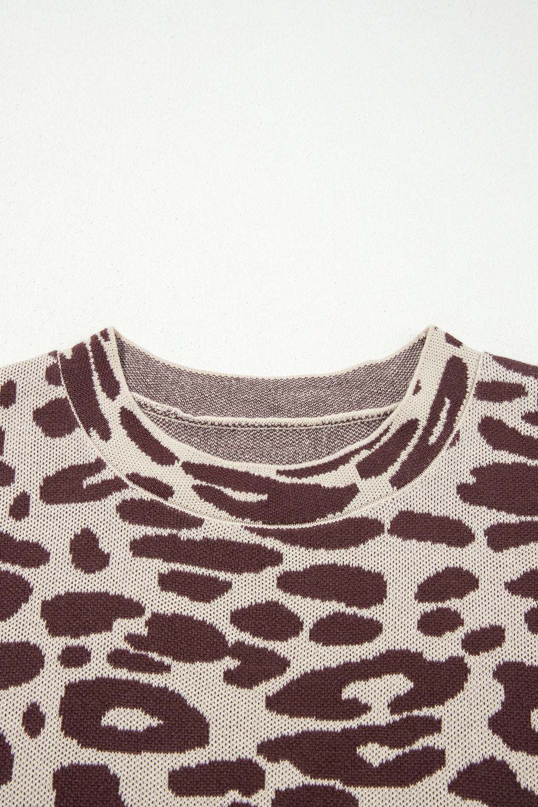 Leopard Print Casual Top