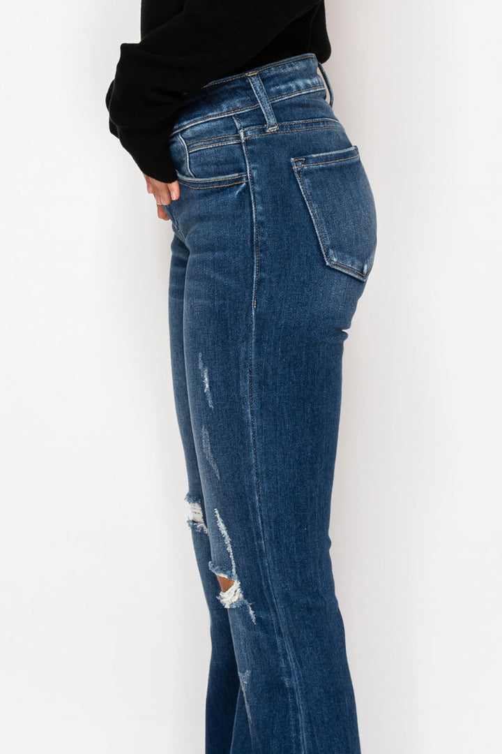 Margaret Low Rise Stretch Vintage Flare Jeans (Reg &amp; Plus)