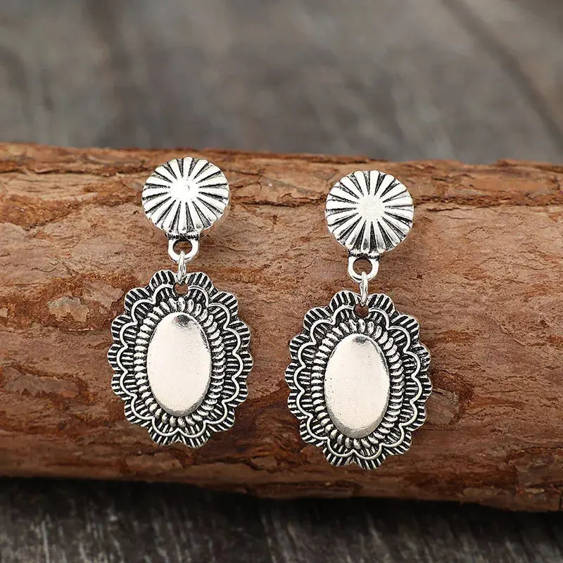 Vintage Western Dangle Earrings
