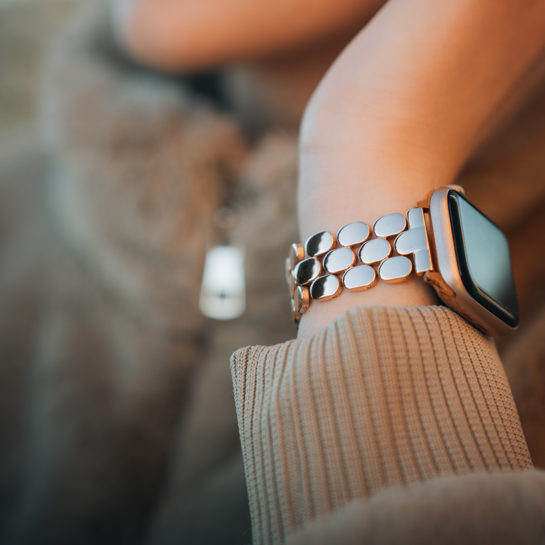 Atlanta Honeycomb Stainless Steel Apple Watch Band