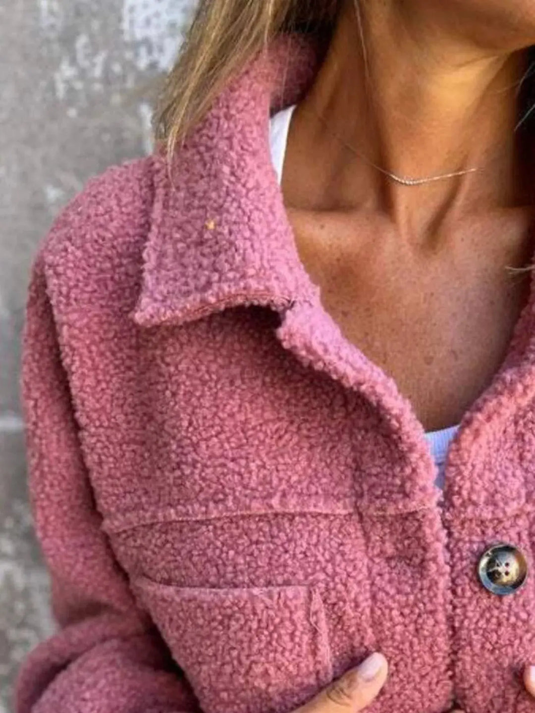 Cozy Trails Sherpa Shacket | S–5XL, Including Plus Size