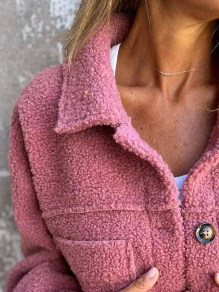 Cozy Trails Sherpa Shacket | S–5XL, Including Plus Size