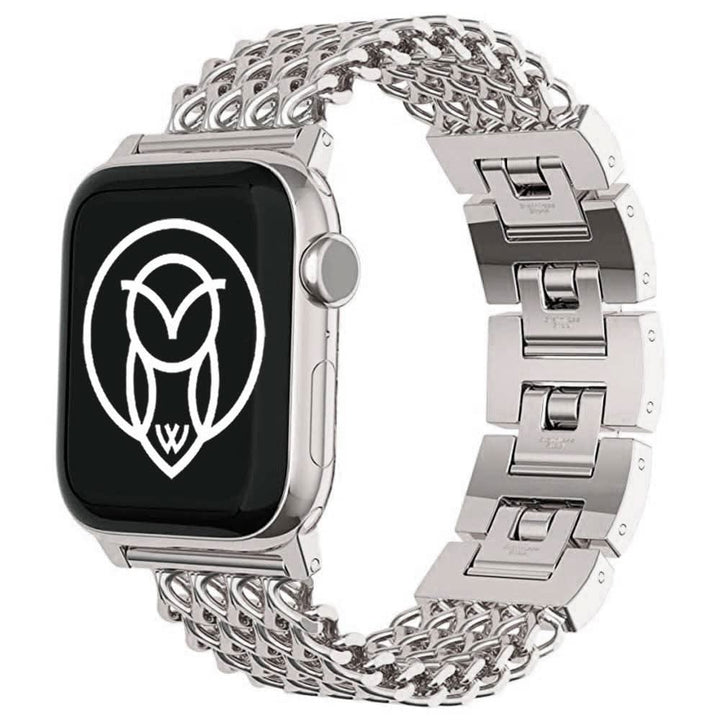 Nova Stainless Steel Apple Watch Band with Jewelry Clasp