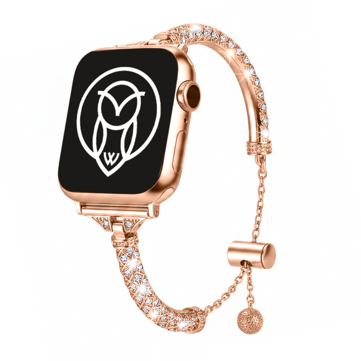 Nero Rhinestone Cuff Band for Apple Watch