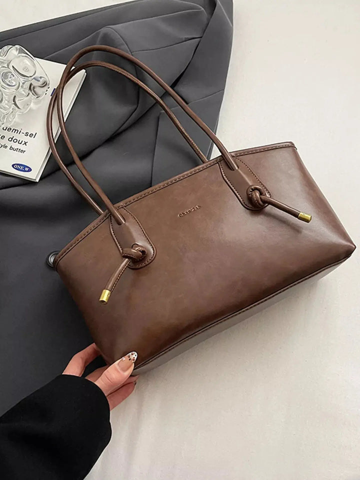🤎 Knotted Tassel Shoulder Bag