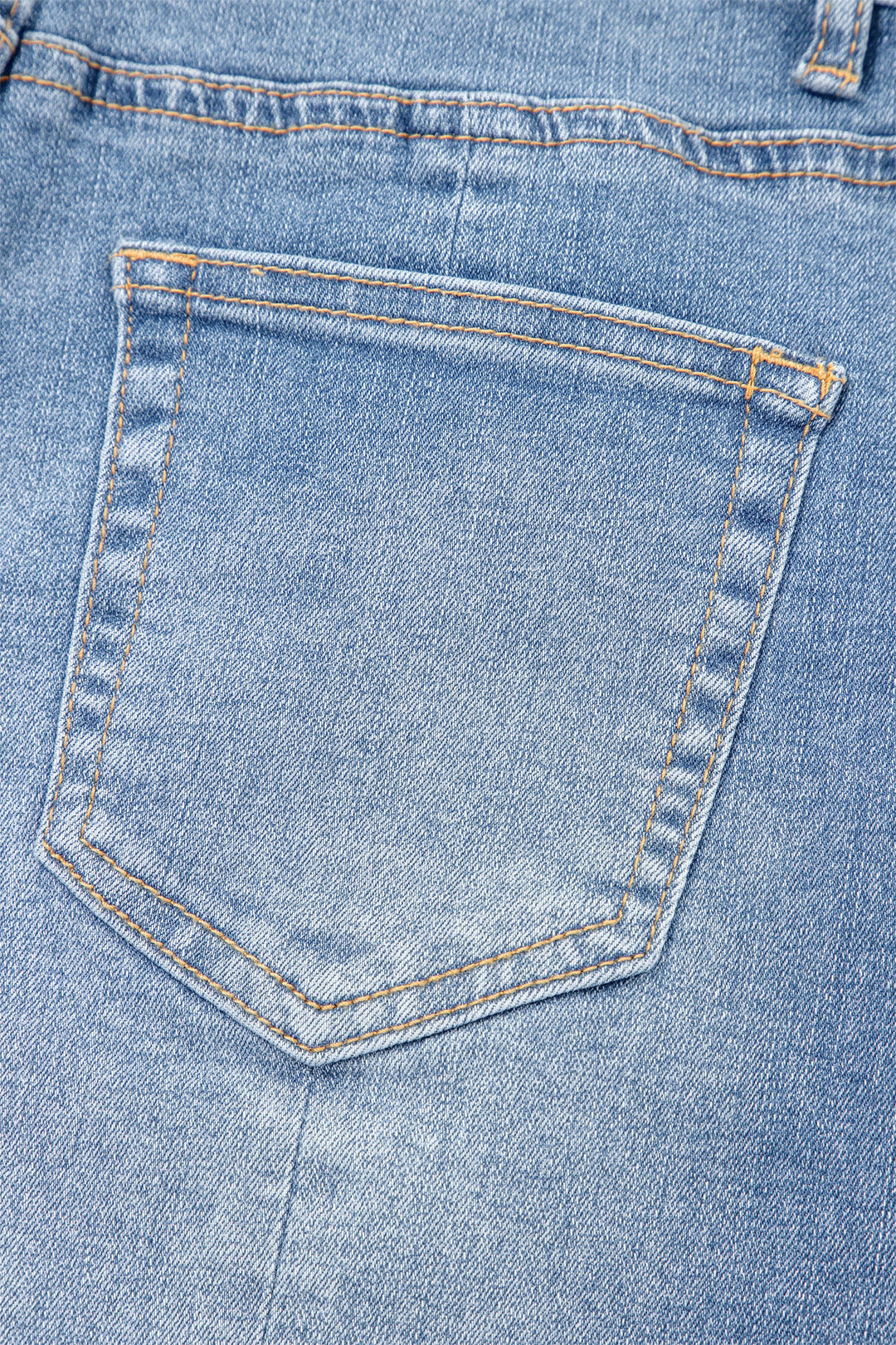 Acid Wash Raw Hem Denim Shorts – High Waist Loose Fit