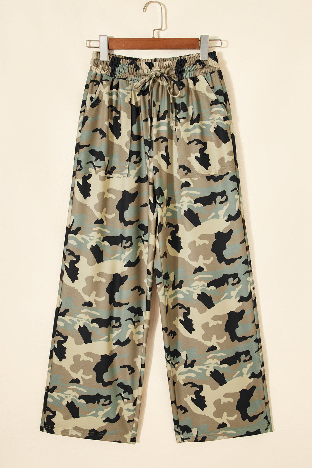 Camo Wide Leg Pants