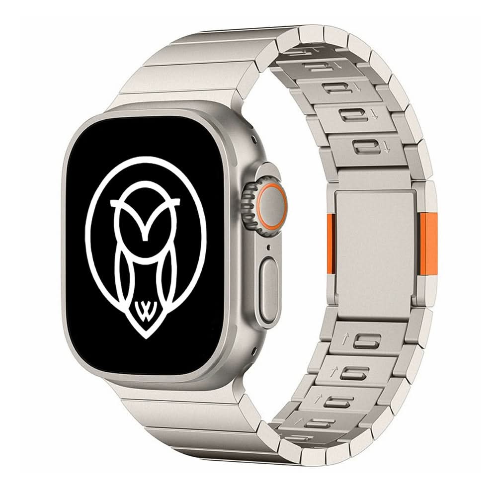 Elowen Brushed Stainless Steel Apple Watch Band