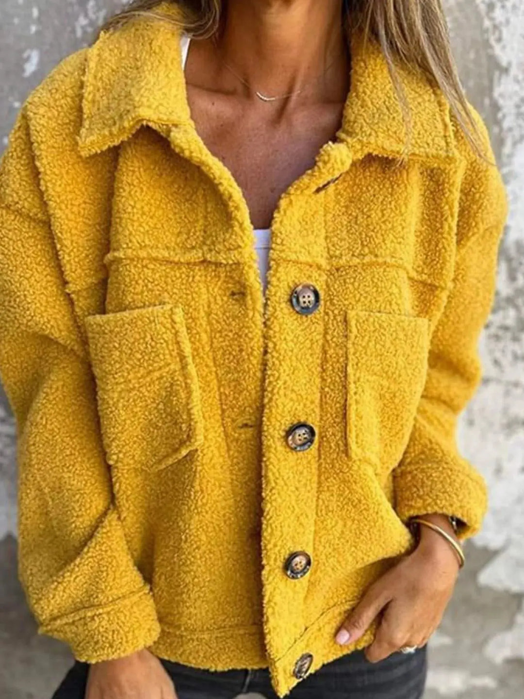 Cozy Trails Sherpa Shacket | S–5XL, Including Plus Size