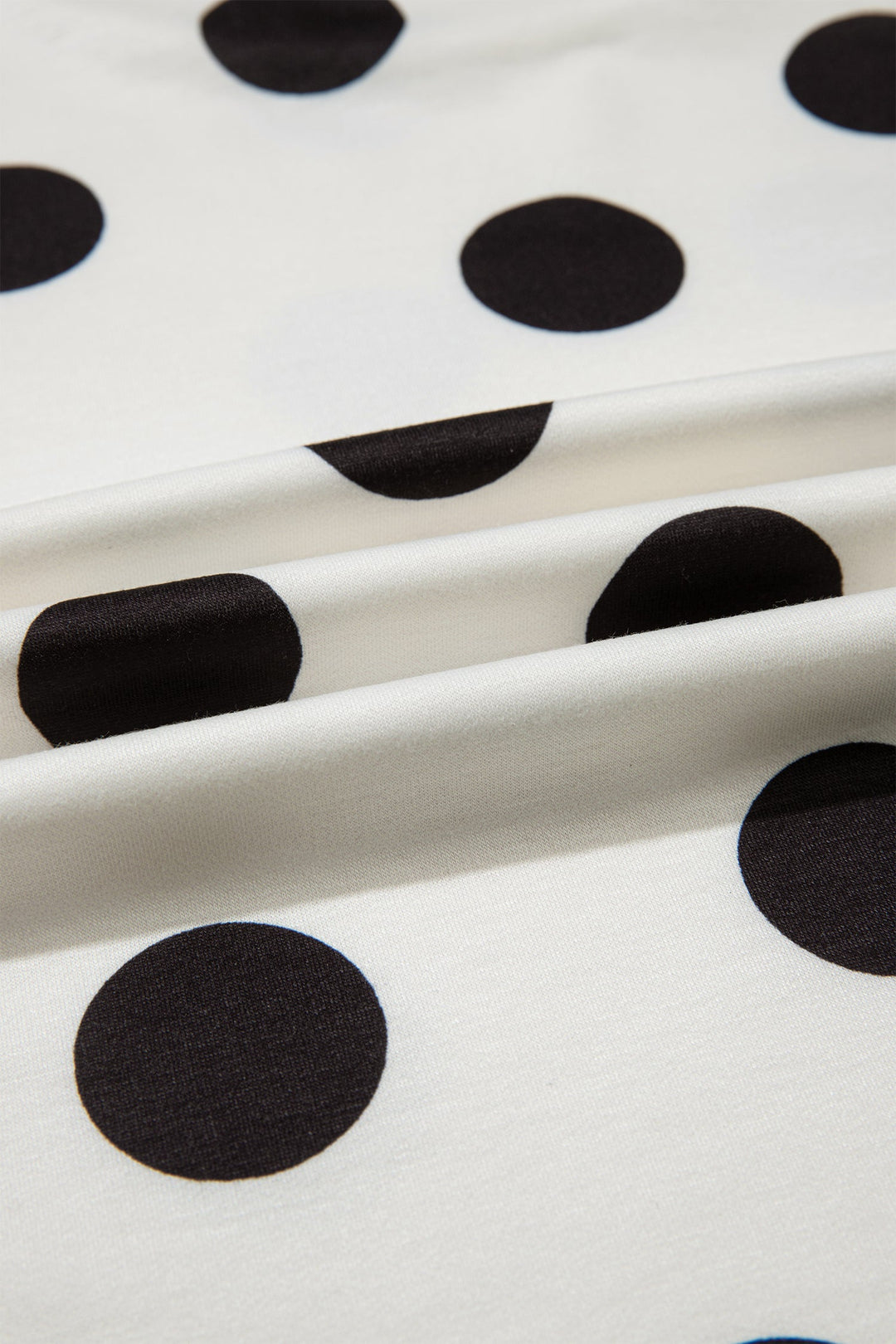 Polka Dot Short Sleeve Tee &amp; Drawstring Shorts Set
