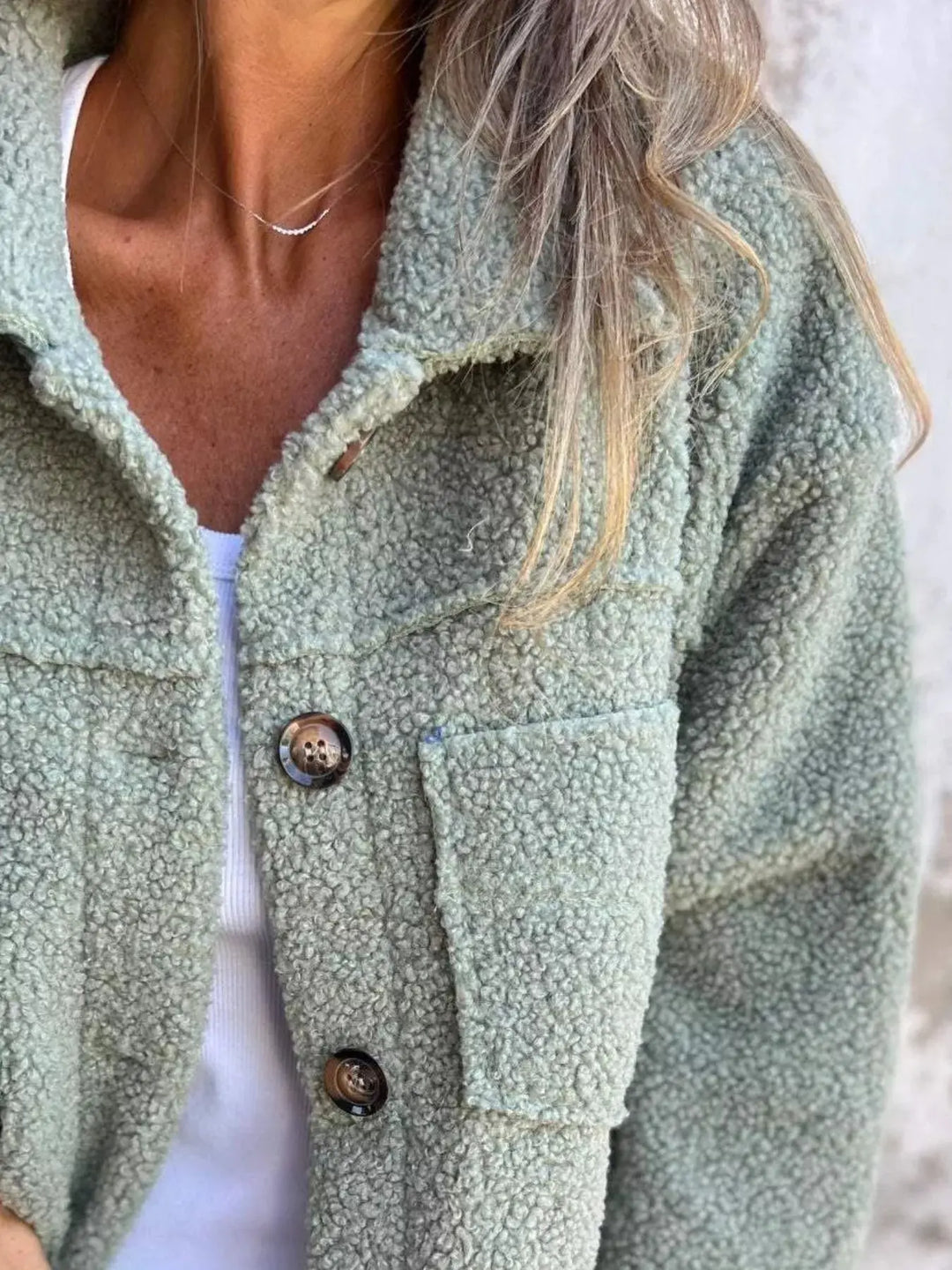 Cozy Trails Sherpa Shacket | S–5XL, Including Plus Size