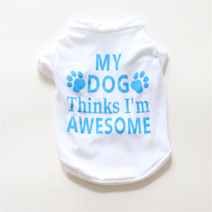 Summer Dog Vest | Character Print Cotton Pet Top