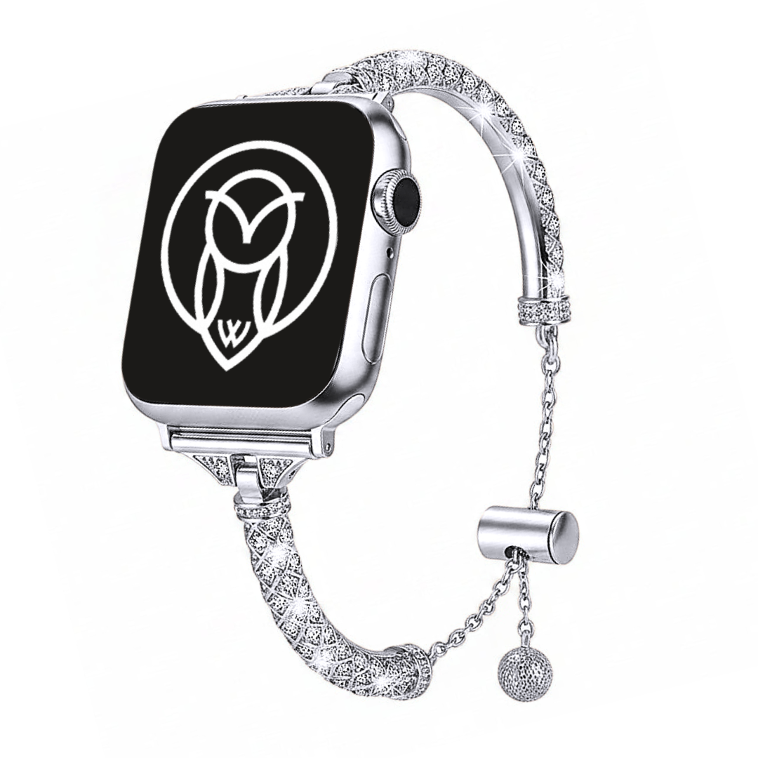 Nero Rhinestone Cuff Band for Apple Watch