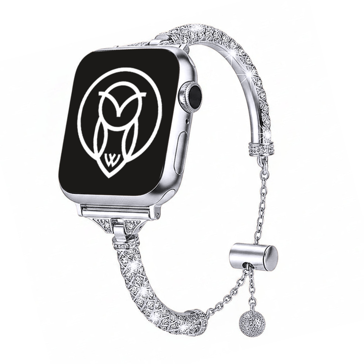 Nero Rhinestone Cuff Band for Apple Watch