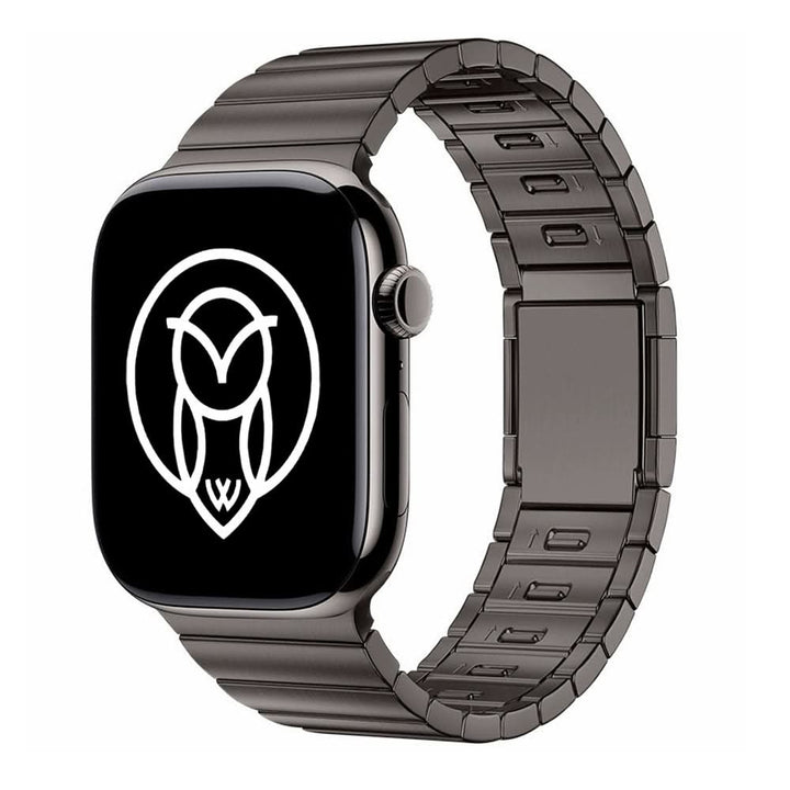 Elowen Brushed Stainless Steel Apple Watch Band