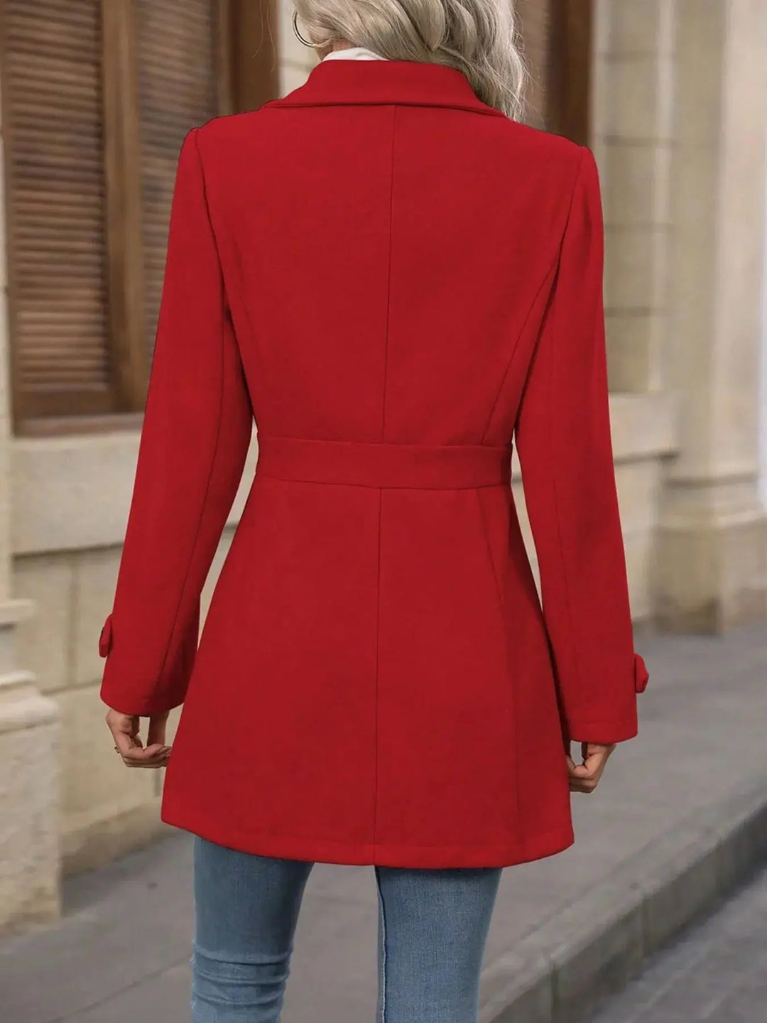 City Trails Button-Up Lapel Coat | S–2X