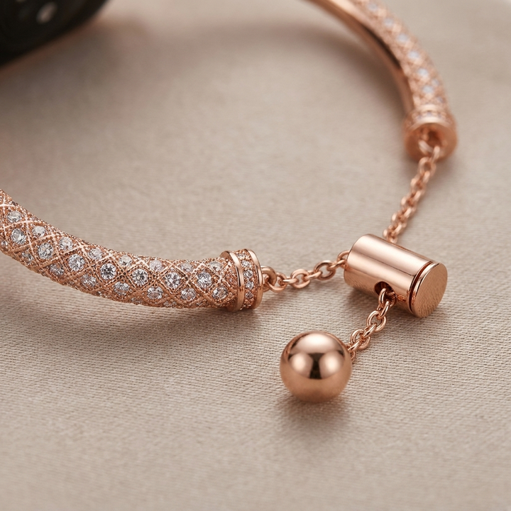 Nero Rhinestone Cuff Band for Apple Watch
