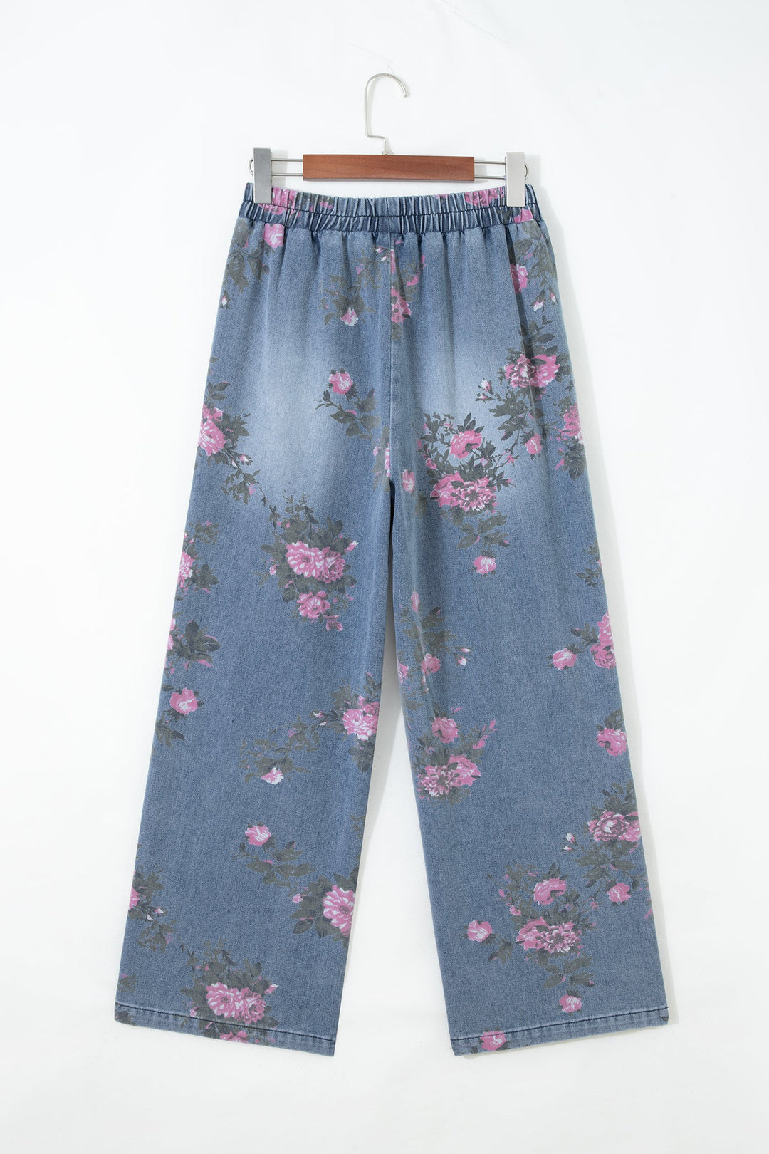 Floral Denim Jeans