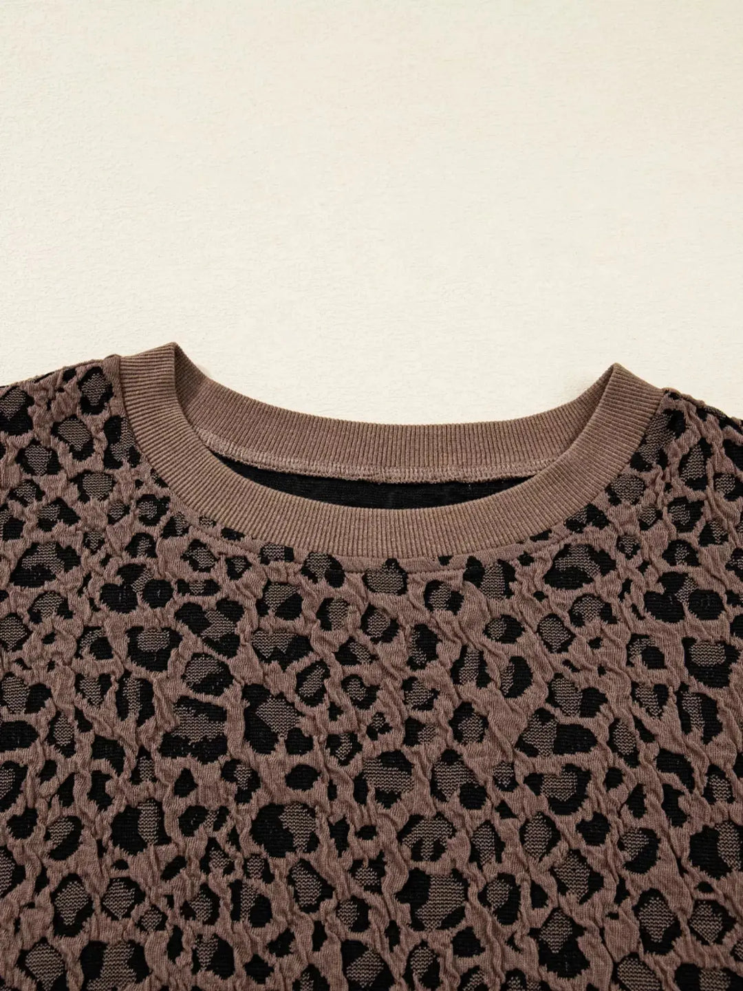 Wild Heart Leopard Print Long Sleeve Top