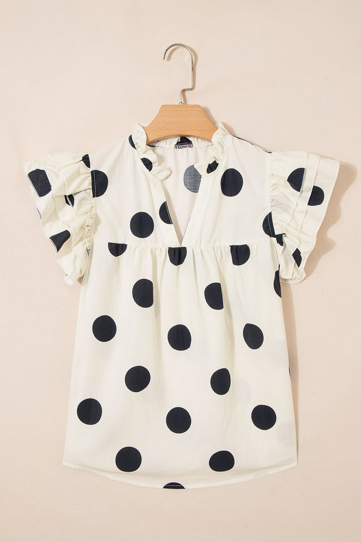 Jane Short Sleeve Shift Blouse