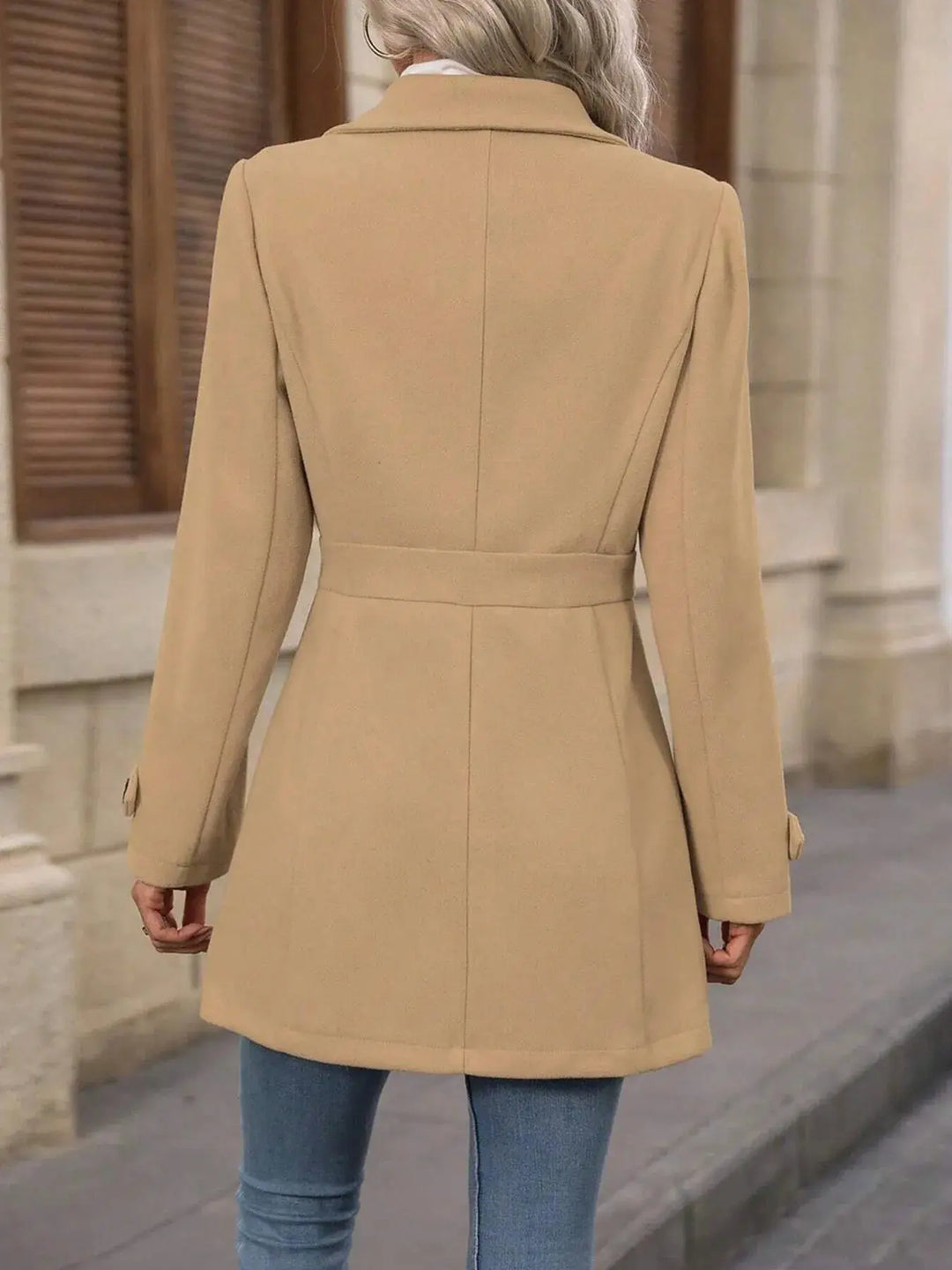 City Trails Button-Up Lapel Coat | S–2X