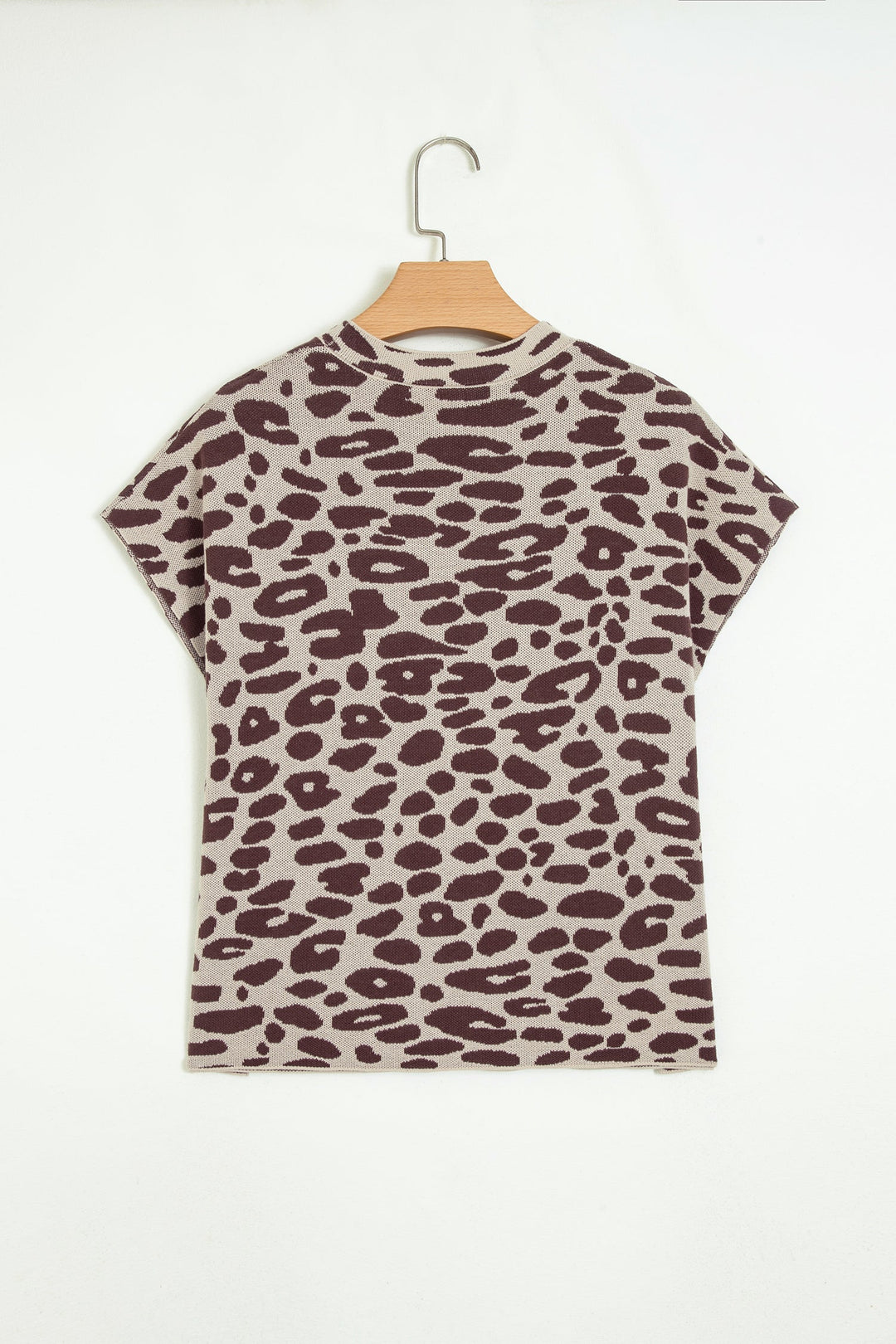 Leopard Print Casual Top