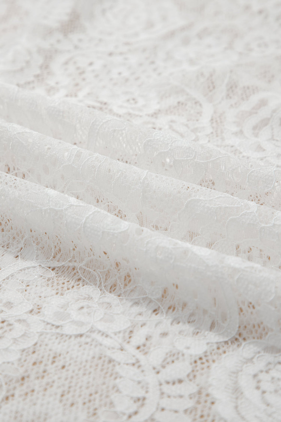 Maxine Lace Overlay Long Dress