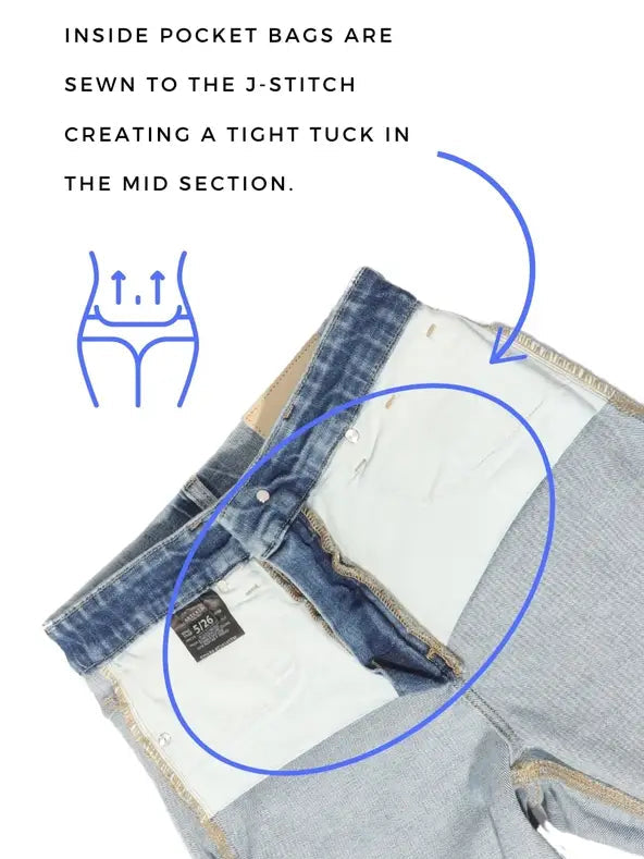 Simone High Rise Bootcut Jeans | Tummy Control Dark Wash Denim