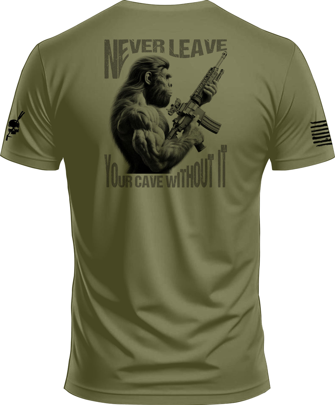 Neanderthal 2nd Amendment T-Shirt