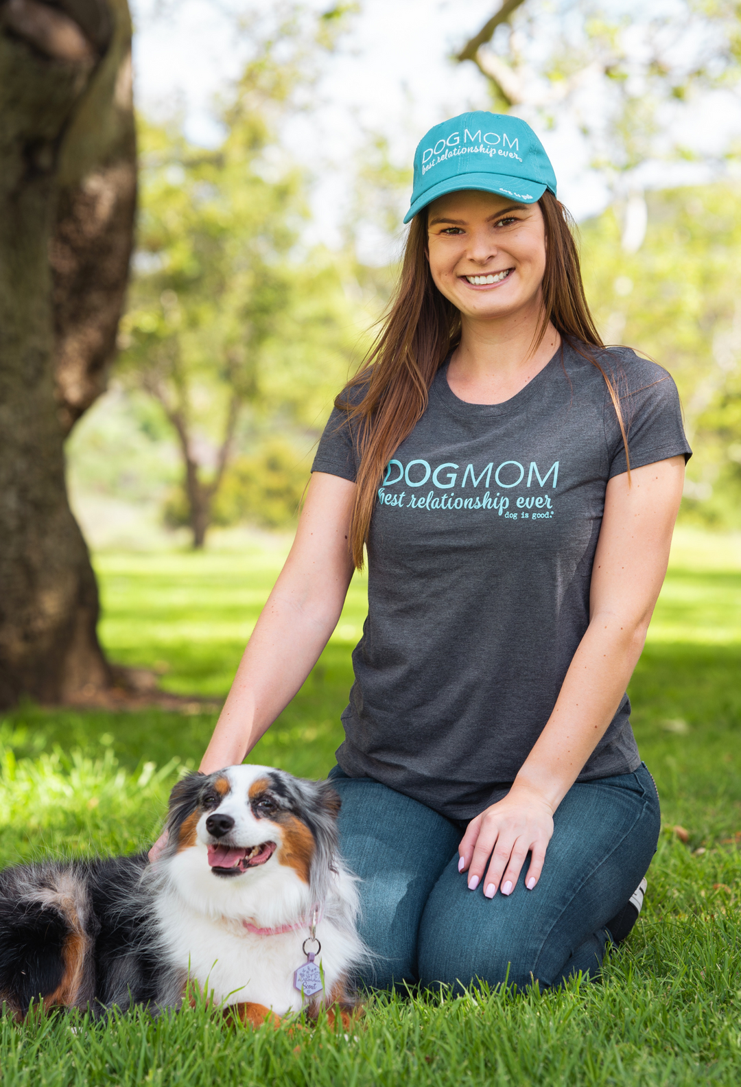 Dog Mom T-Shirt | Best Relationship Ever Women&