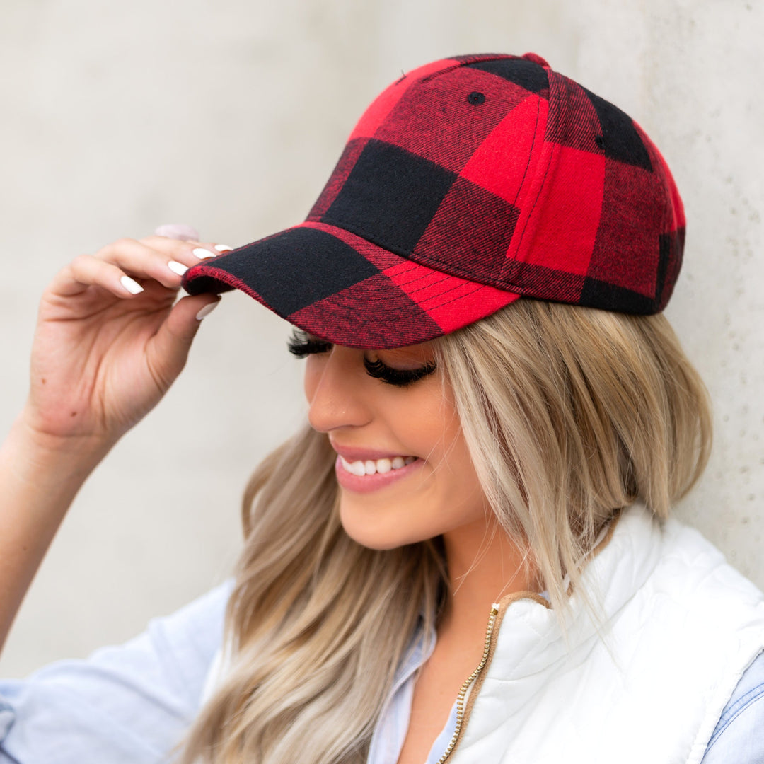 Buffalo Plaid &amp; Flannel Baseball Caps