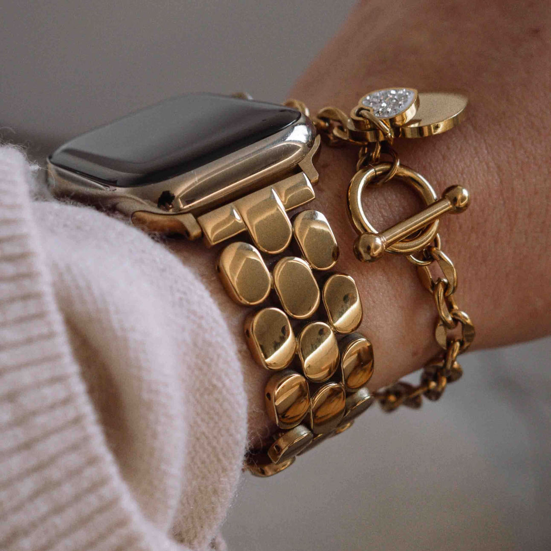 Atlanta Honeycomb Stainless Steel Apple Watch Band