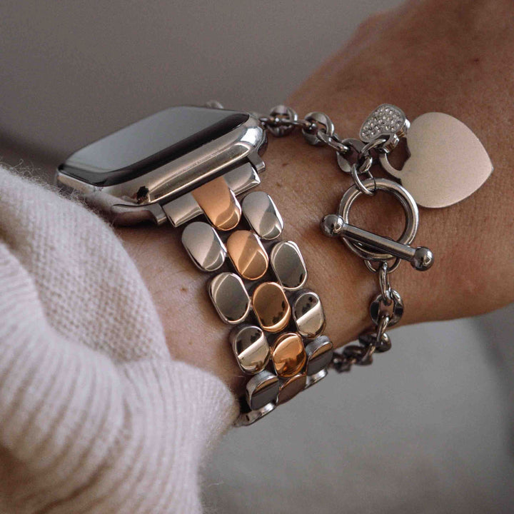 Atlanta Honeycomb Stainless Steel Apple Watch Band