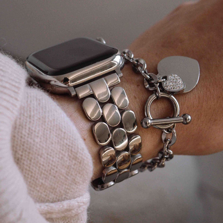 Atlanta Honeycomb Stainless Steel Apple Watch Band