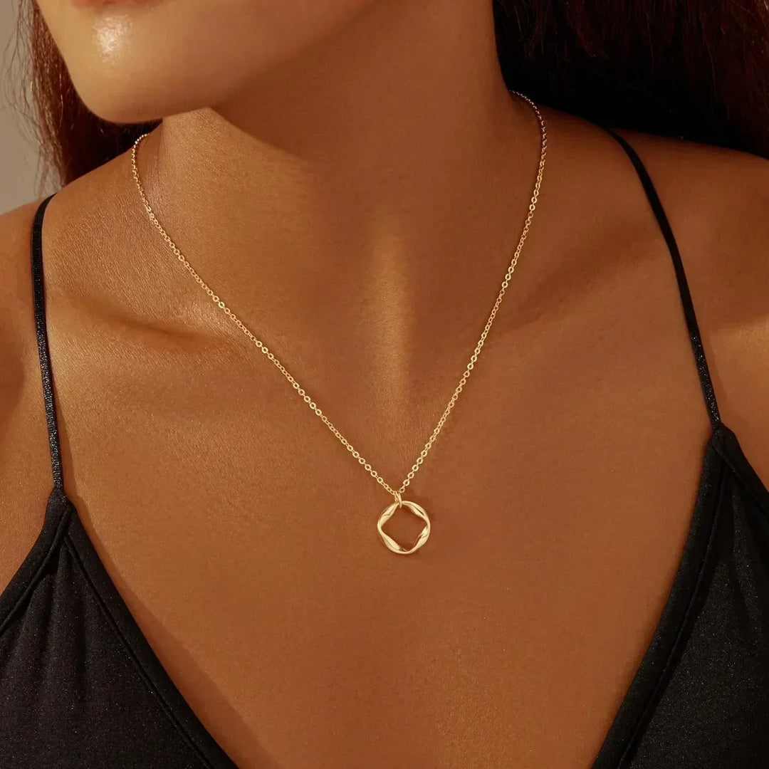 Layered Chain Necklace Set | Gold &amp; Silver Stackable Choker Trio