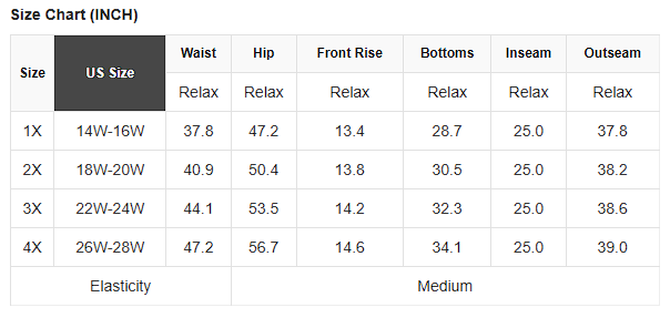 Plus Size Floral Jeans