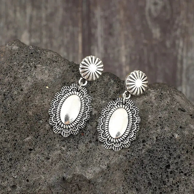 Vintage Western Dangle Earrings