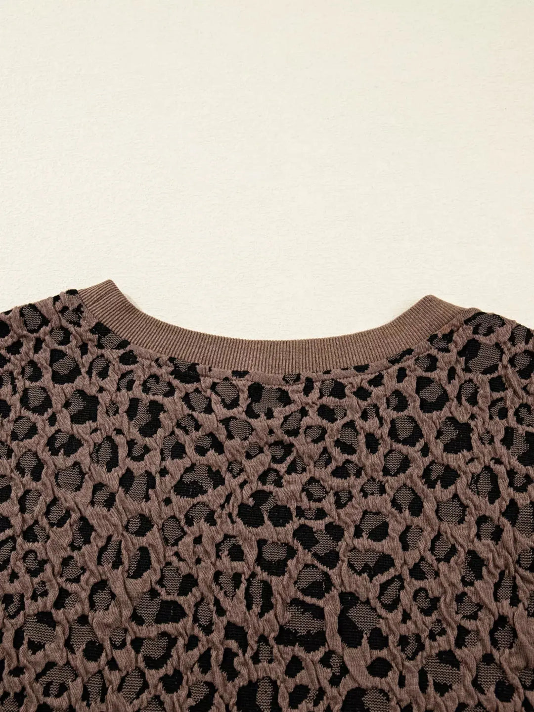 Wild Heart Leopard Print Long Sleeve Top