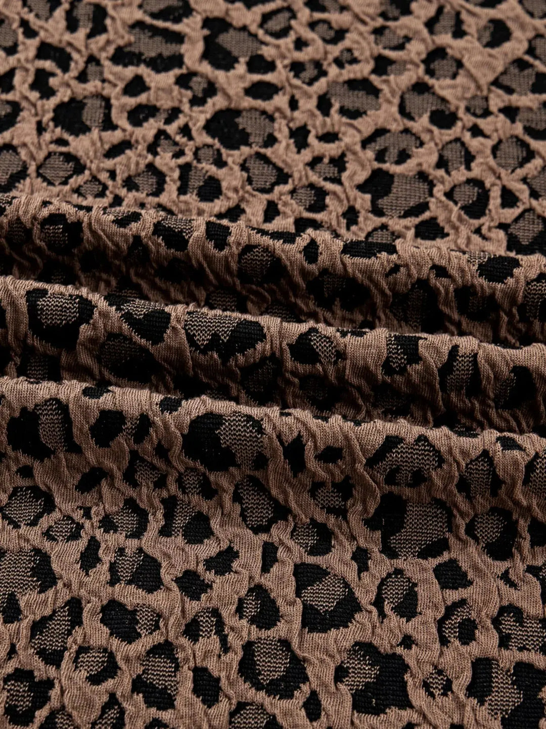 Wild Heart Leopard Print Long Sleeve Top
